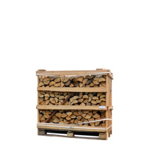 Kiste mit ultratrockenem Birkenbrennholz (1,1 m³)