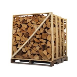 Brennholz – 50 cm – 80 % Hartholzmischung – Palette 1,2 m³ – 1,5 Ster