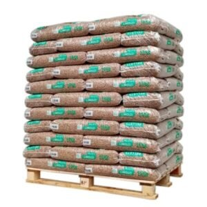 Limouzi Pellets - Palette mit 66 Säcken Holzpellets (15 kg/Sack)