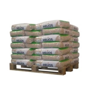 HELIOS PELLETS - 1/2 Palette mit 35 Säcken à 15 kg